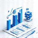 Abstract icon representing automated financial reporting